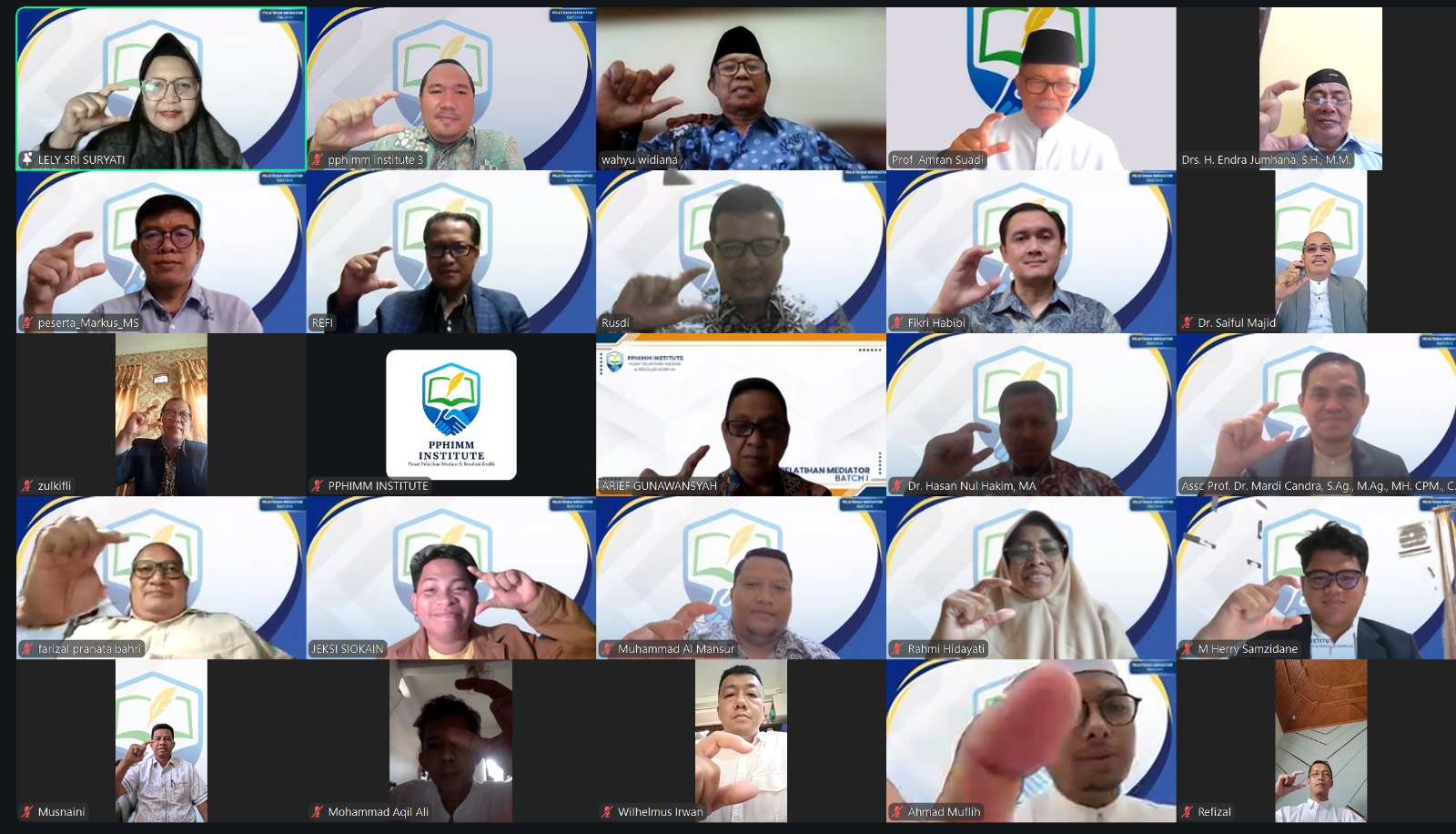 Pelatihan & Pengukuhan